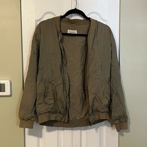 Community Green Bomber Jacket S